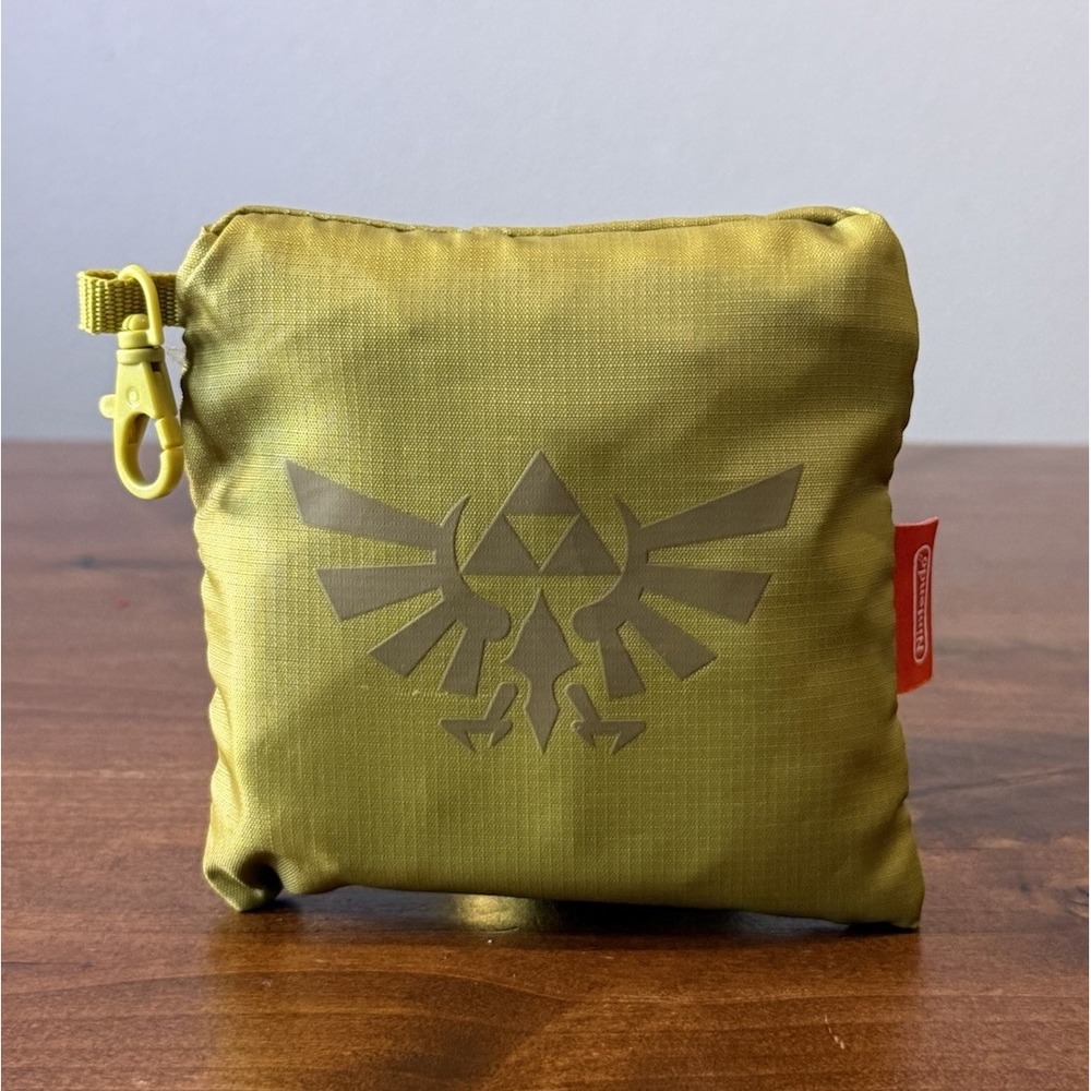 Bioworld RARE Zelda Twilight Princess Nintendo Packable Tote Bag 12"X 11"